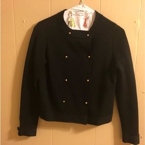 Small J Crew double breasted sweater